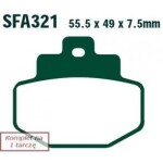 EBC BRAKES SFA321HH / brake pads gilera vx 125 runner/st (4t) (05-14)
