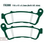 EBC BRAKES SFA388HH / motorcycle brake pads.