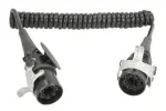 juhe elektri spiraal (pikkus töö 3,5m, 2x4+5x1,5, pistikutega Littelfuse, 7, ADR; EBS)