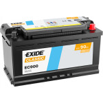 Aku Exide Classic 90Ah 720A 353x175x190 -+ EC900