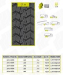 Veoauto kõva lamellrehv 315/80R22,5 11 GT GT21