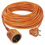 Jätkujuhe 30m H05VV-F3G 1.5 mm² oranž maandusega