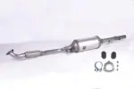 EEC Сажевый / частичный фильтр,  система выхлопа ОГ Type Approved VX6104T