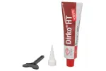 hermeetik tihendimoodustaja, paindlik silicone mass, line: DIRKO, võime: 0,07l, temperatuurivahemik: -60/315°C, silicone, red, toru, ei sisalda lahusteid, paindlik, vastupidav, UV kiired vastupidav