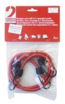Elastne koormakinnitus konksudega 2x120cm