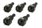 Kütusevooliku nurk-liitmik (sirge toll, toru läbimõõt: 7,89mm, ID 7,5; 7,5mm, hind ühiku kohta 5tk)