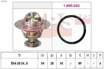 EPS  Termostaat,Jahutusvedelik Made in Italy - OE Equivalent 1.880.220