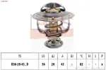 EPS Termostaat,  Jahutusvedelik Made in Italy - OE Equivalent 1.880.399S