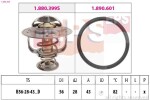 EPS Termostaat,  Jahutusvedelik Made in Italy - OE Equivalent 1.880.404