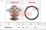 EPS Termostaat,  Jahutusvedelik Made in Italy - OE Equivalent 1.880.612