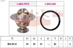 EPS Termostaat,  Jahutusvedelik Made in Italy - OE Equivalent 1.880.797