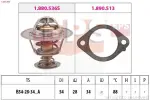 EPS Termostaat,  Jahutusvedelik Made in Italy - OE Equivalent 1.880.869