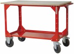 töölaud 1240x700mm. ratastega. 1000kg equipgarage