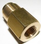 ERRECOM hooldusseadme kiirühendus adapter LP/HP - 3/8 SAE ( isane ) 1/4 SAE ( emane )