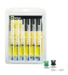ERRECOM Kollane UV-värvi (kontrastide) komplekt  6x7,5 ml kliimaseadme tiheduse kontrollimiseks