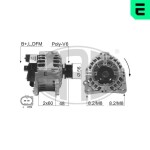 Generaator 14V 210203A
