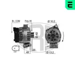 Generaator 14V 210430A