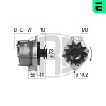 Generaator 14V 210145A
