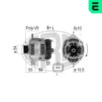 Generaator 14V 210570A