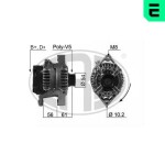 Generaator 14V 210584A