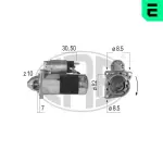 ERA Starter 12V 220643