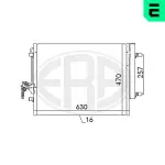 ERA Kondensaator,  kliimaseade 667116