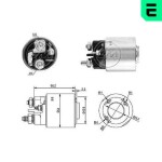 ERA Starteri magnetlüliti / solenoid 12V ZM3497