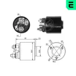 ERA Starteri magnetlüliti / solenoid 12V ZM491