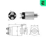 ERA Starteri magnetlüliti / solenoid 12V ZM4993