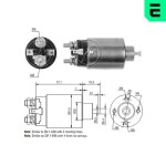 ERA Starteri magnetlüliti / solenoid 12V ZM5698