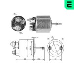 ERA Starteri magnetlüliti / solenoid 12V ZM595
