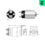 ERA Starteri magnetlüliti / solenoid 12V ZM6698