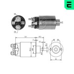 ERA Starteri magnetlüliti / solenoid 12V ZM697