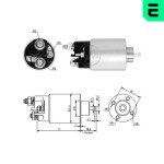 ERA Starteri magnetlüliti / solenoid 12V ZM6993