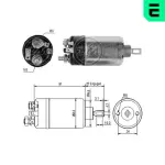 ERA Starteri magnetlüliti / solenoid 12V ZM726