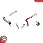 ESEN SKV turbo voolik (laadimisõhu) 24SKV658