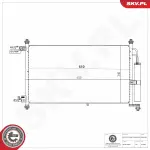 ESEN SKV Kondensaator,  kliimaseade 86SKV082