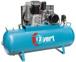 kolbkompressor EVERT seeria K, 4 kW 400V 15 bar, jõudlus: 700l/min., mahutavus paagile: 300L, arv kolvid: 2tk.