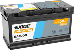 EXIDE Käivitusaku PREMIUM *** 12V 100Ah 900A EA1000