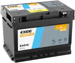 EXIDE  Käivitusaku PREMIUM *** 12V 61Ah 600A EA612