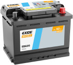 EXIDE Käivitusaku EXCELL ** 12V 62Ah 540A EB620