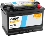 EXIDE Käivitusaku CLASSIC * 12V 70Ah 640A EC700