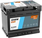 EXIDE Käivitusaku EFB 12V 60Ah 640A EL600