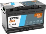 EXIDE Käivitusaku EFB 12V 80Ah 800A EL800
