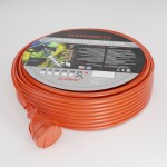 pikendusjuhe elektrikaabel aeda 40m, 230V, 3x1,5mm2, arv pesad 230V x 1tk. F (schuko), 1380 / 3680W, IP44
