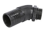 HEWEA F.6I45114200 / hydraulic connection (u-bend), external thread 1 1/4 inch, hose diameter: 51mm