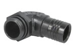 HEWEA F.6I90114112 / hydraulic connection (u-bend), external thread 1 1/4 inch, hose diameter: 38mm