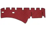 матовый на торпедо красный, EKO-кожа, ECO-кожа SCANIA L,P,G,R,S, P,G,R,T 03.04-