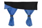 FC34, veoauto kardinad - Elegance (7in1), komplekt universaalne - STANDARD sinine