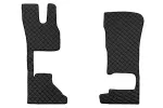 salongimatid eco-из кожи tepitud (2шт) черный изменяемый reisijaiste daf xg, xg+ 06.21-